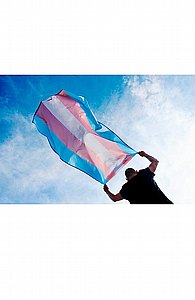 דגל טרנס ענק דגל טרנס ענק