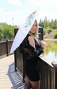 שמשיה עץ בד פרחוני שמשיה עץ בד פרחוני